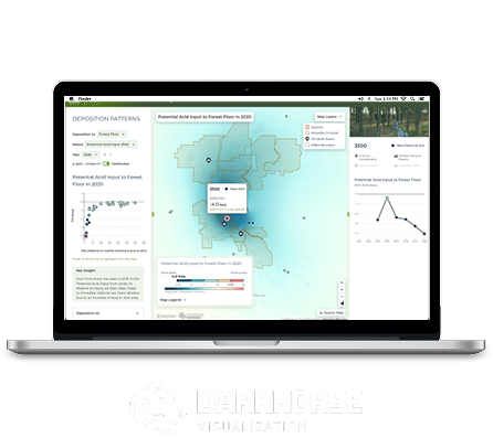 Forest Health Monitoring Darkhorse visualization