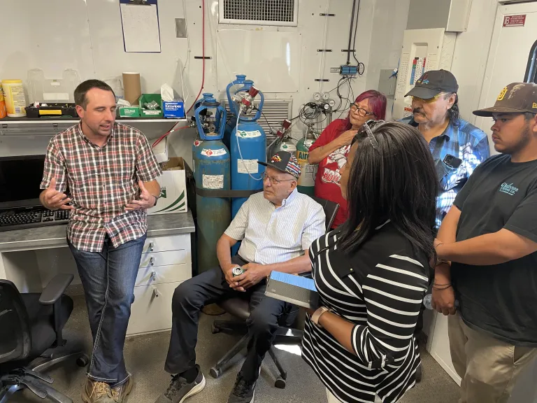 Traditional Indigenous Knowledge Committee members at AMS