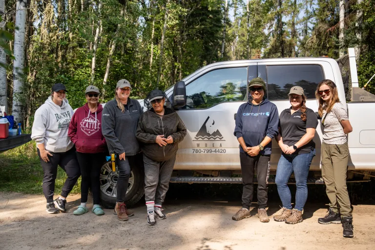 WBEA staff and community members working together